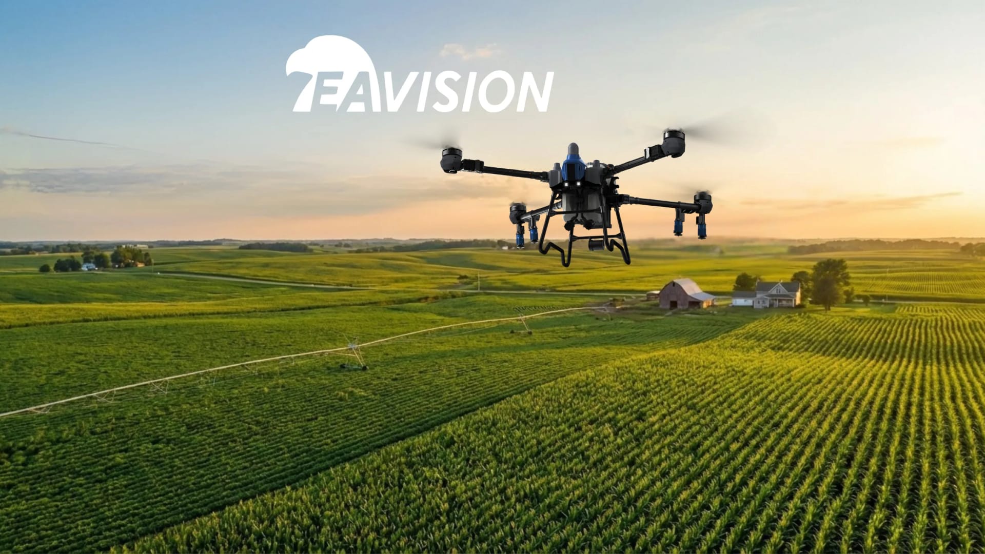 Drone agrícola EAVISION J150 — fumigación Bolivia