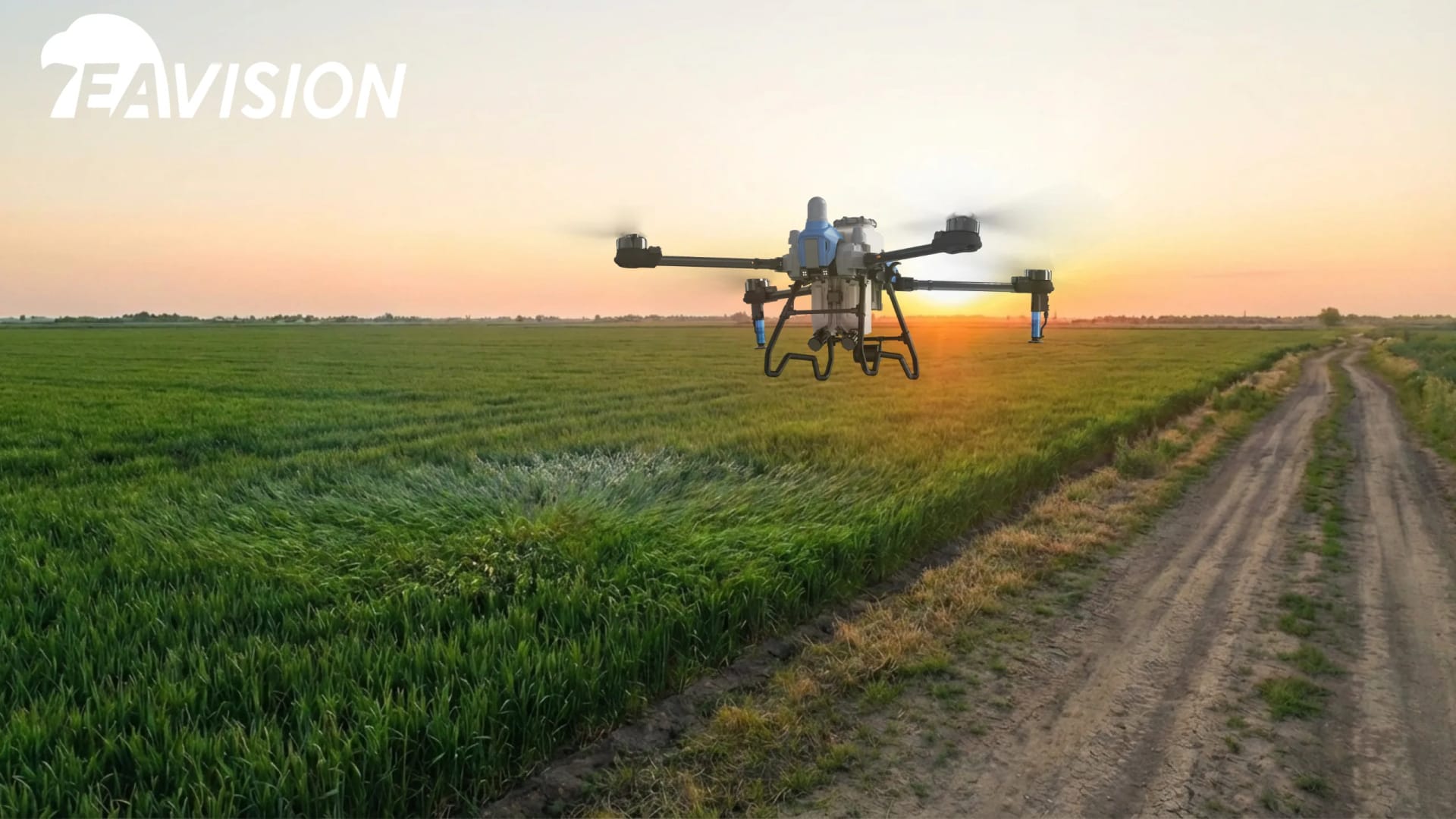 Drone agrícola EAVISION J70 compacto 35L — Terralink Bolivia